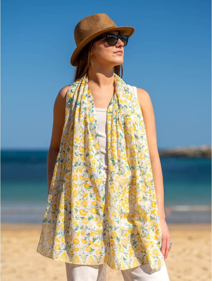 Foulard en coton ACT129F