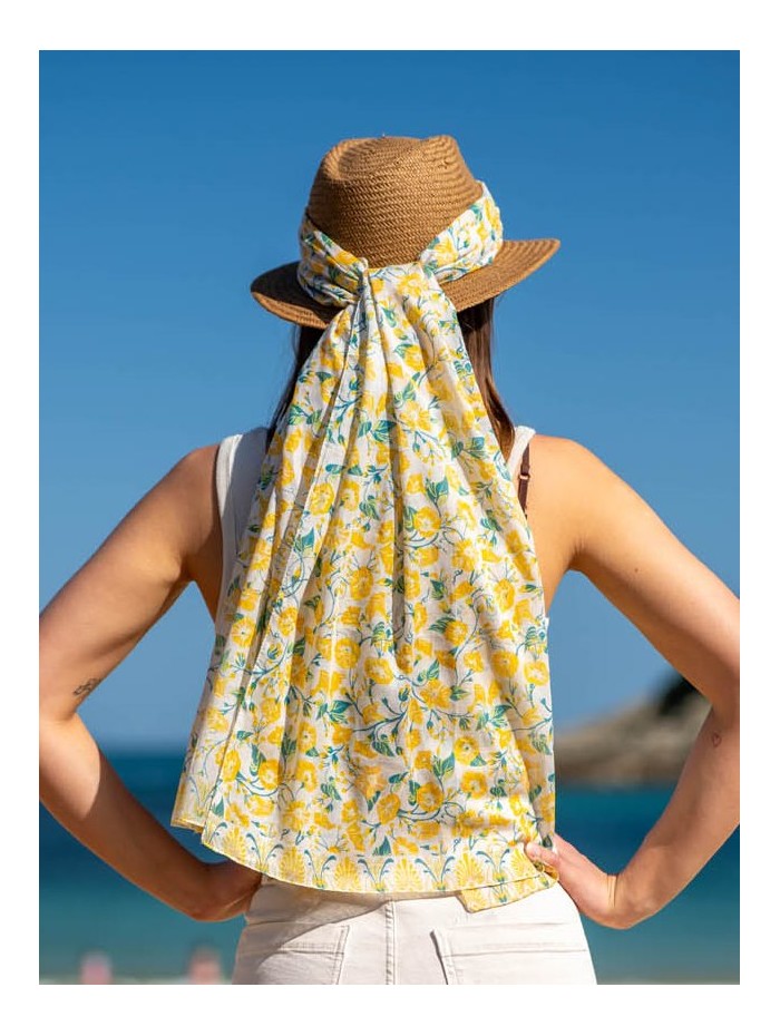 Foulard en coton ACT129F