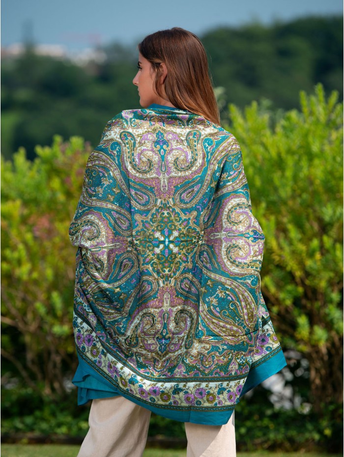 Châle-paréo en coton CDT235C