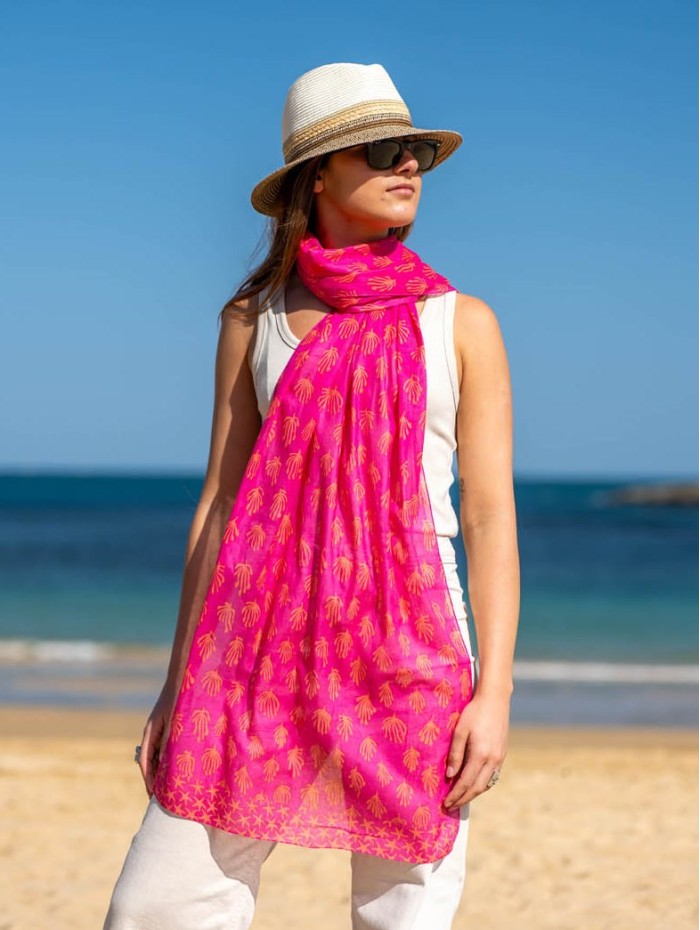 Foulard en coton ACT128F