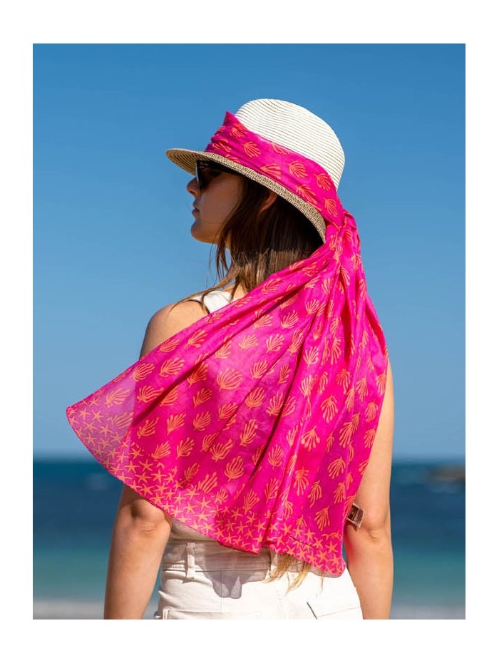 Foulard en coton ACT128F