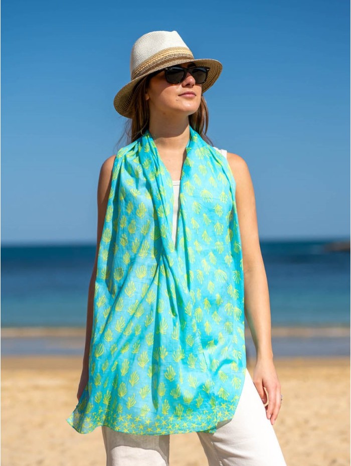 Foulard en coton ACT128F