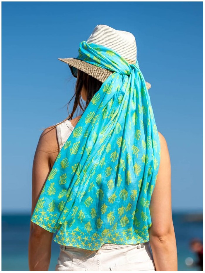 Foulard en coton ACT128F