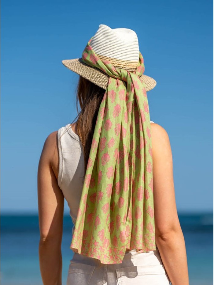 Foulard en coton ACT128F