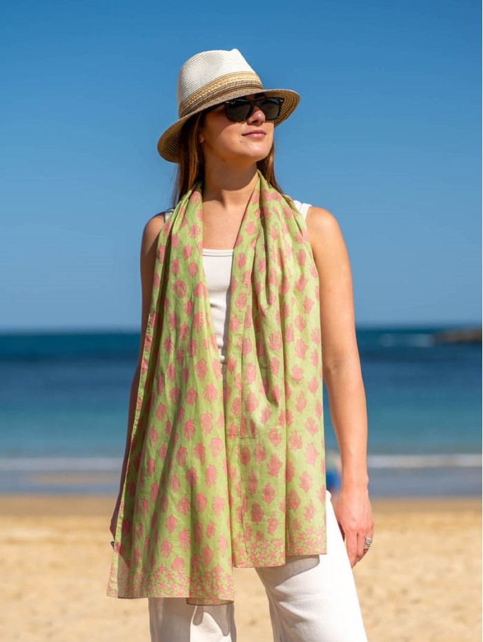 Foulard en coton ACT128F
