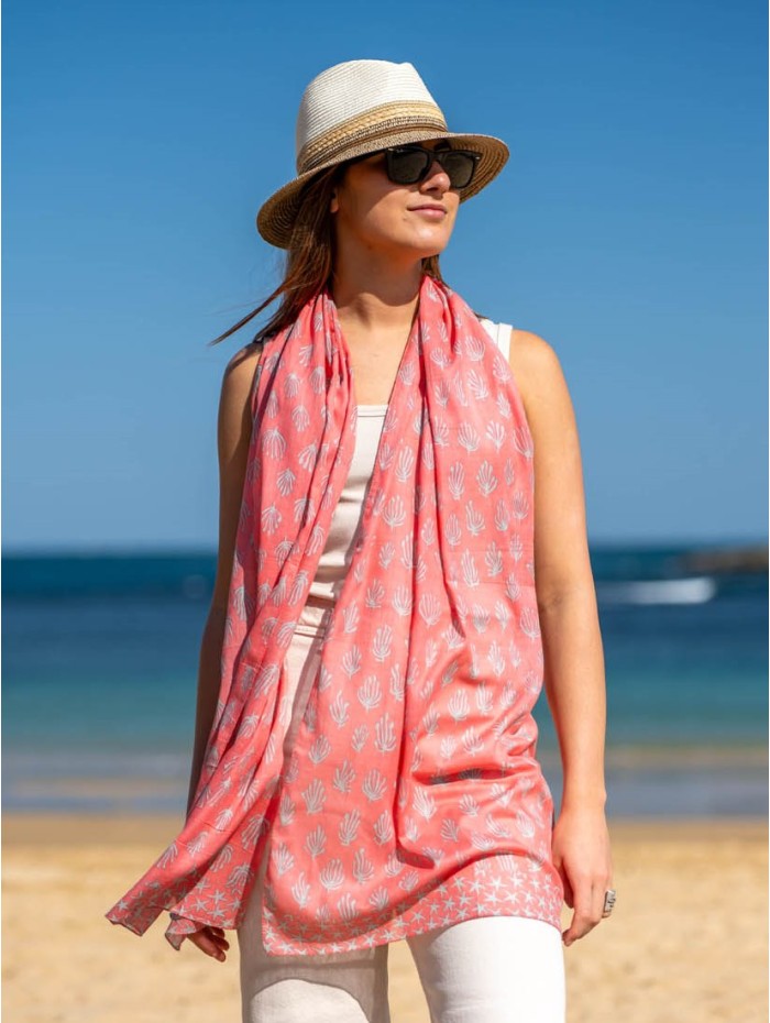 Foulard en coton ACT128F