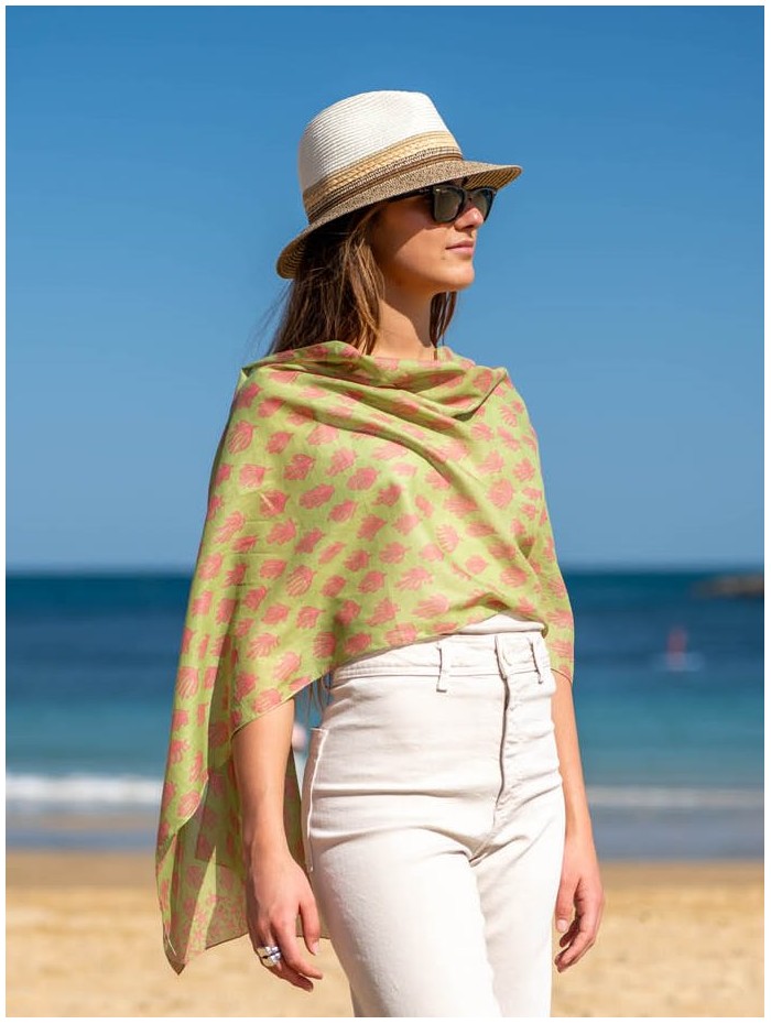 Foulard en coton ACT128F