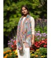 Wool and silk scarf ASW51F