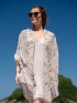 Embroidered foulard NYFLORC1