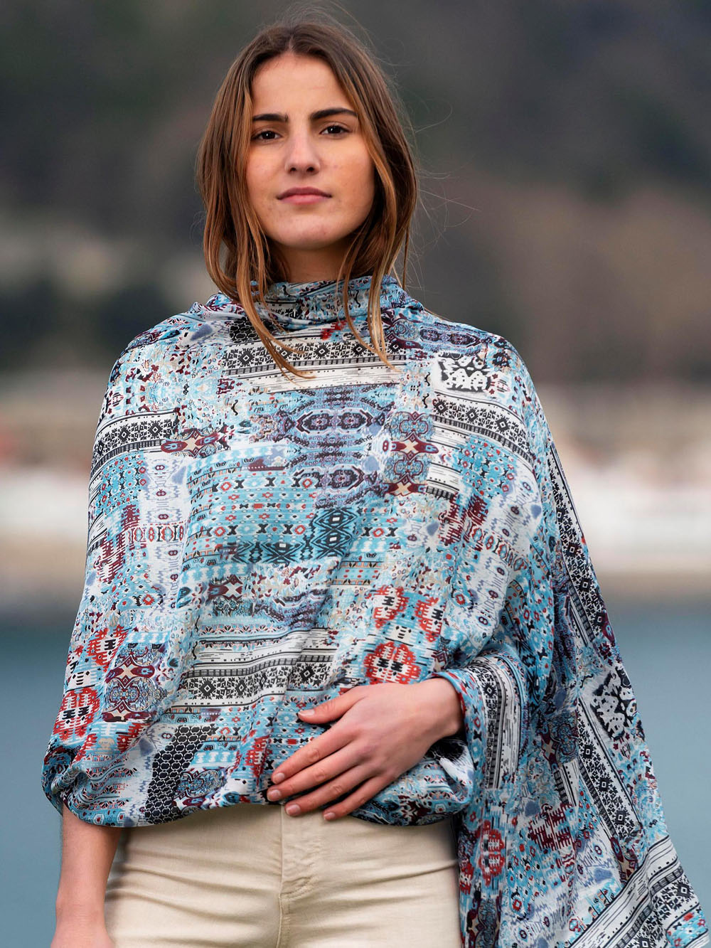 copie de Foulard en soie ASK02C
