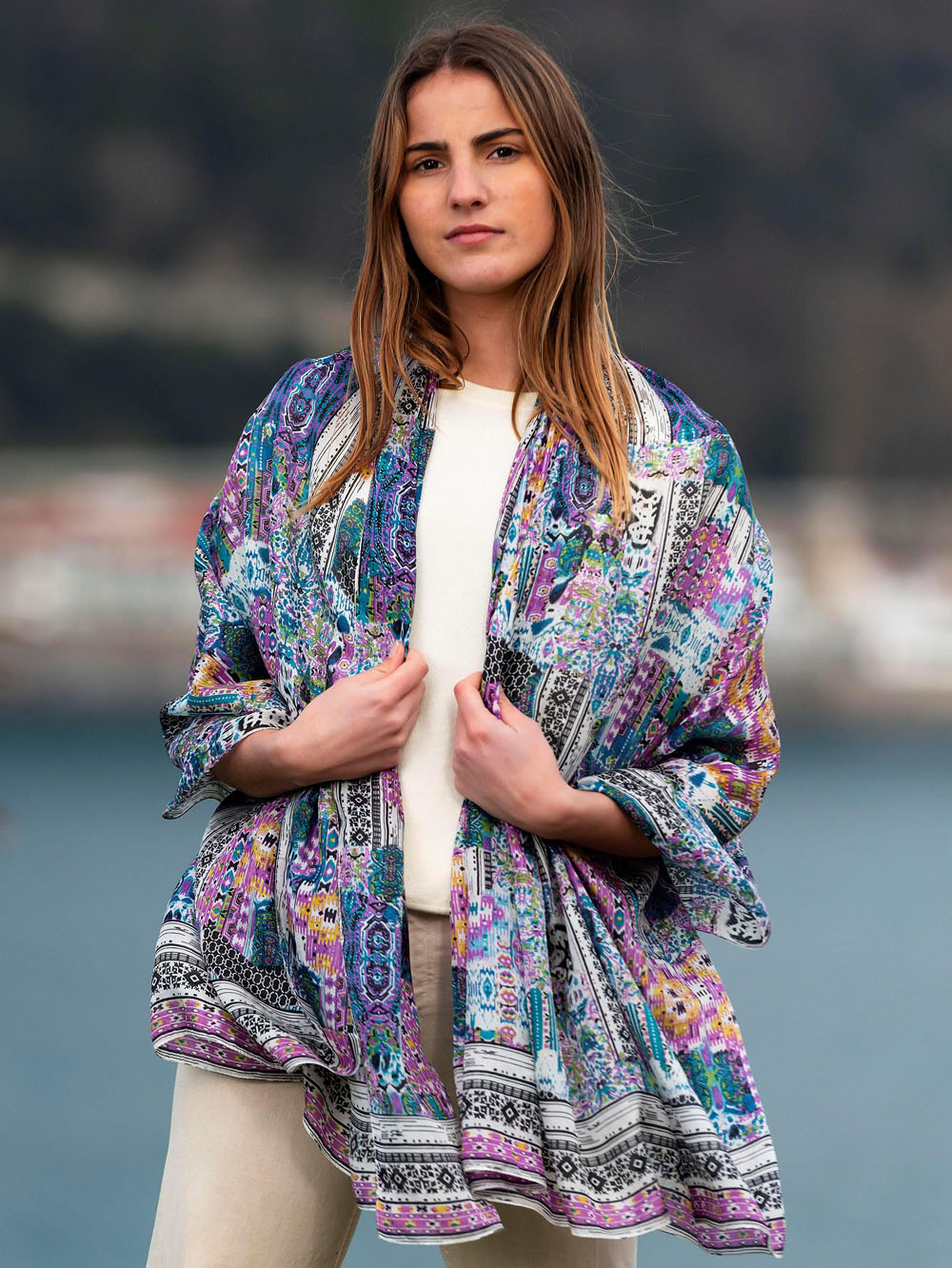 copie de Foulard en soie ASK02C