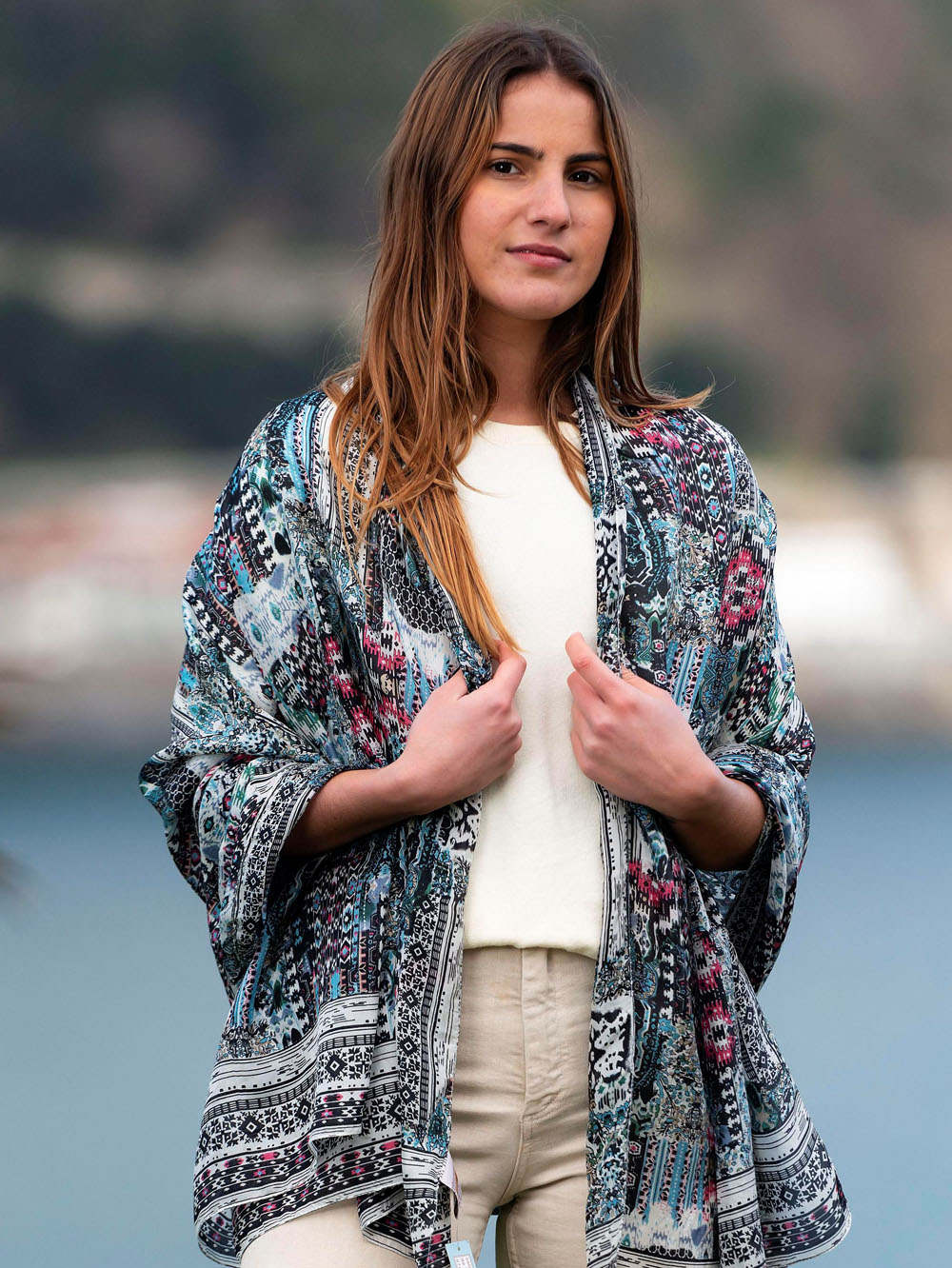 copie de Foulard en soie ASK02C