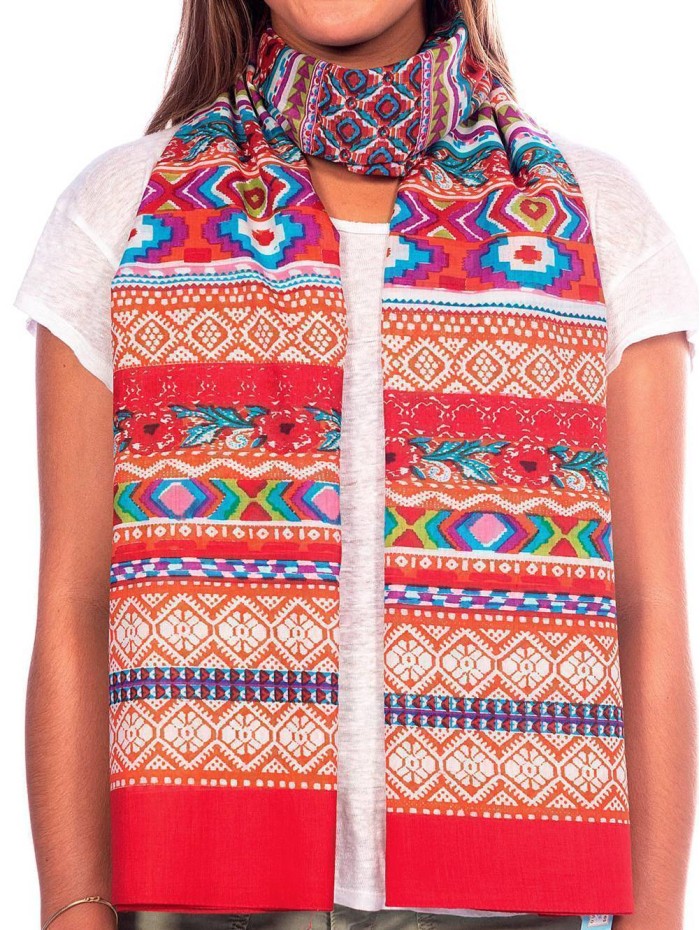 Cotton shawl-sarong CDT282C