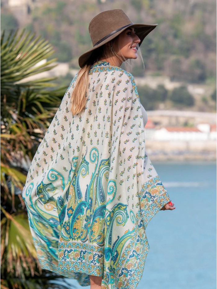 Cotton shawl-sarong CDT309C