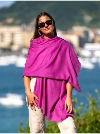 Fular liso lana-seda ASWRWINE