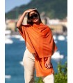 Fular liso lana-seda ASWMANGO