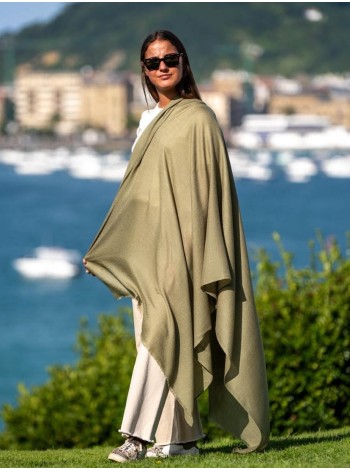 Foulard uni laine-soie ASWGGARDEN