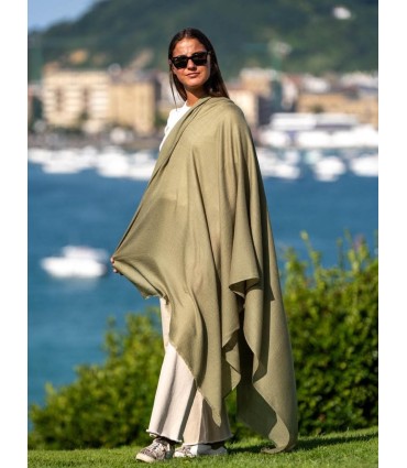 Foulard uni laine-soie ASWGGARDEN