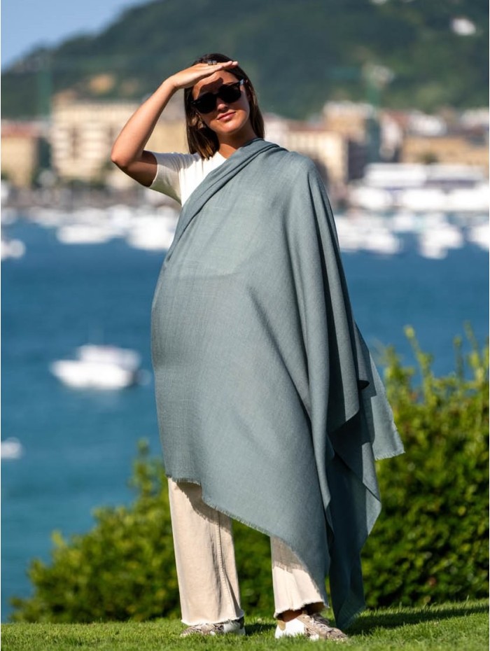 Foulard uni laine-soie ASWGFOREST