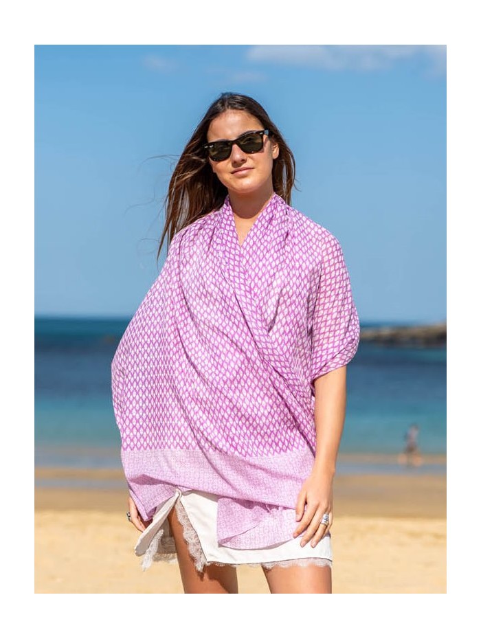 Cotton shawl-sarong ACT52C