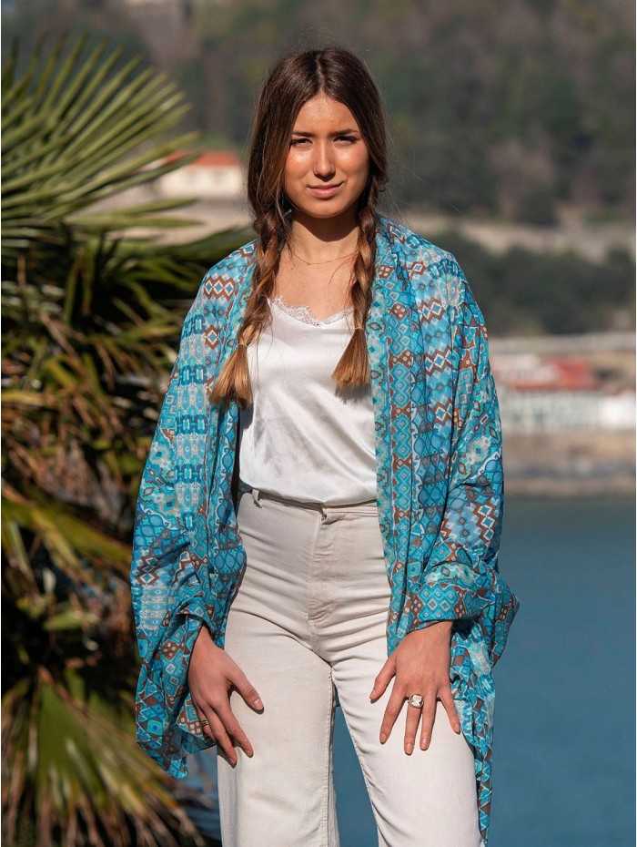 Cotton shawl-sarong ACT64C