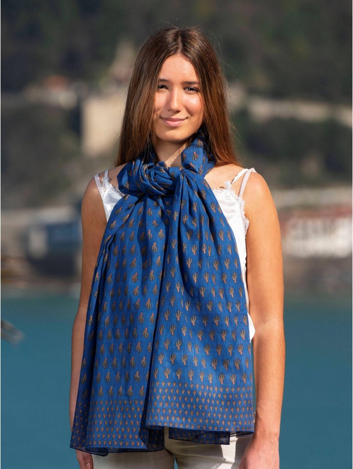 Cotton shawl-sarong ACT68C