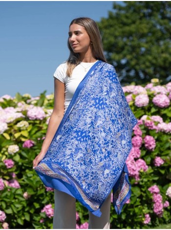Double silk foulard CDT272CD
