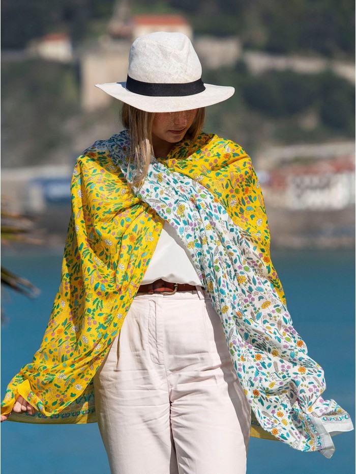Cotton shawl-sarong ACT73C