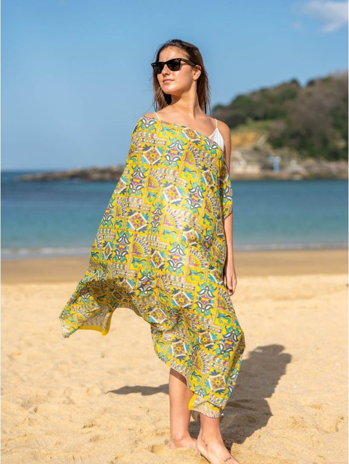 Cotton shawl-sarong ACT74C