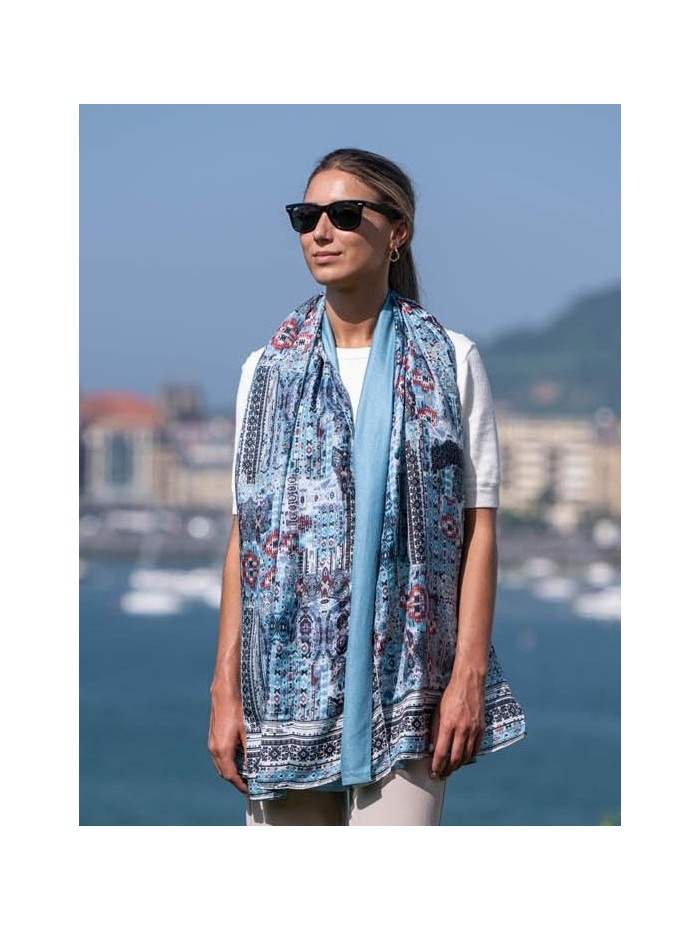 Double silk foulard ASK02CD