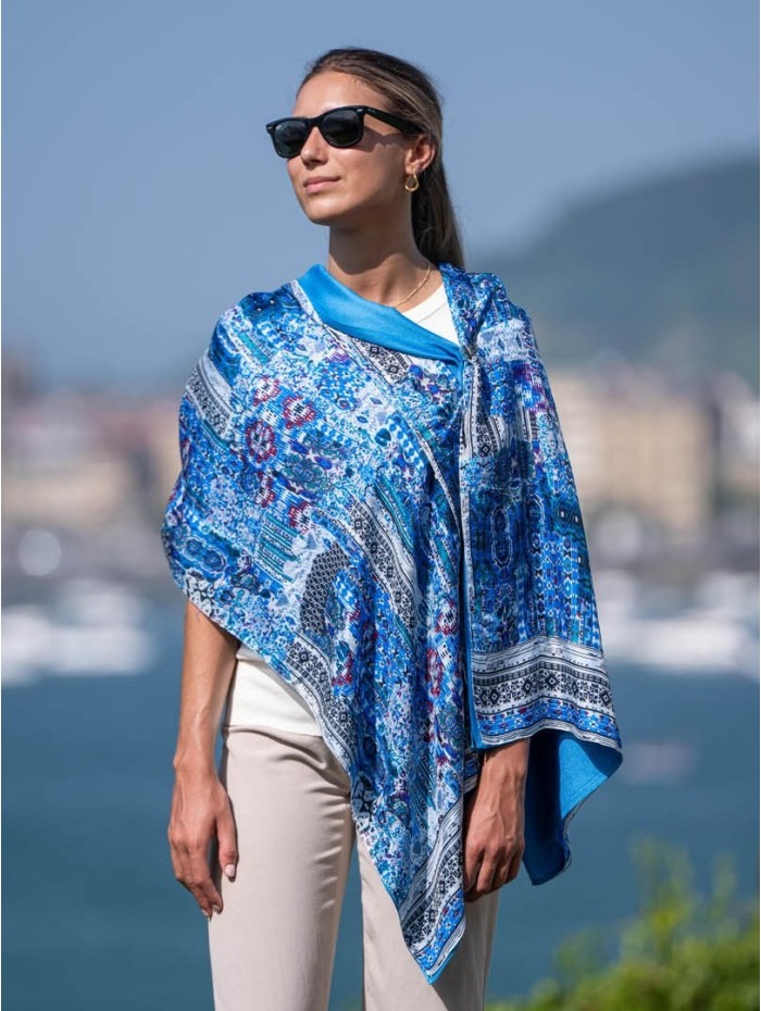 Double silk foulard ASK02CD
