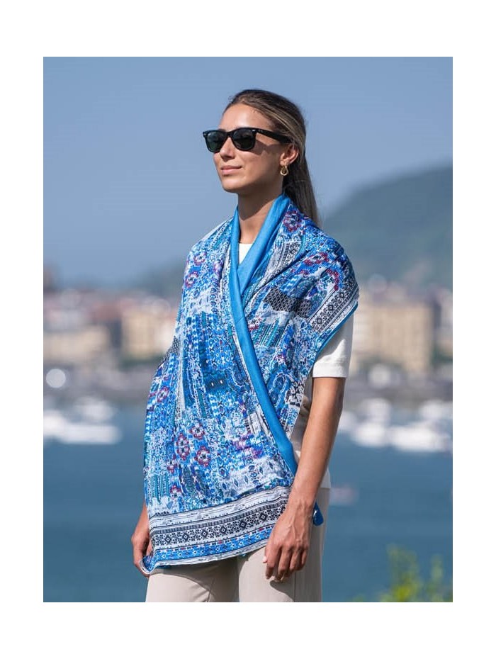 Double silk foulard ASK02CD