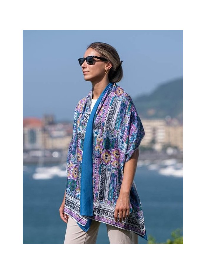 Double silk foulard ASK02CD