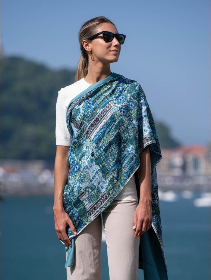 Double silk foulard ASK02CD