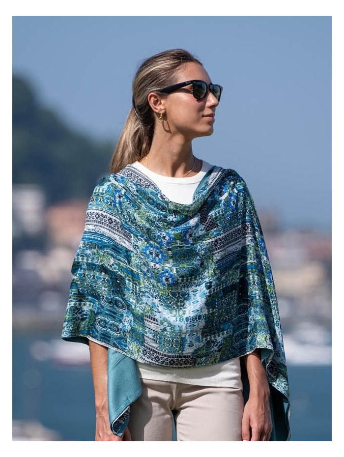 Foulard double en soie ASK02CD