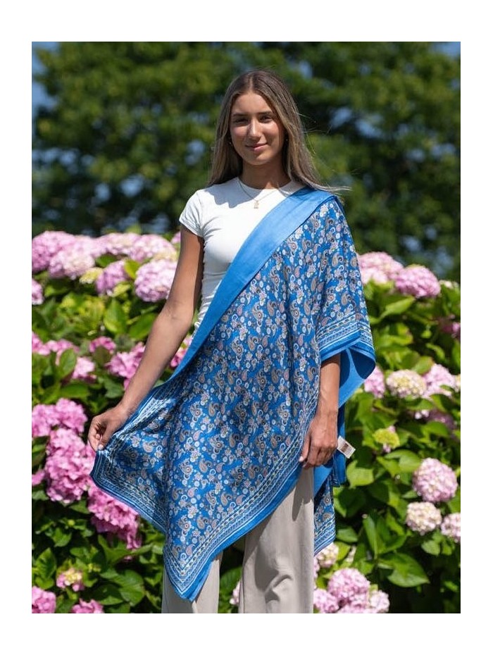 Foulard double en soie ATU377CDB