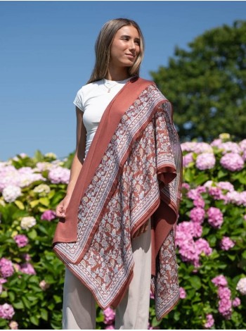 Foulard double en soie ATU377CDB