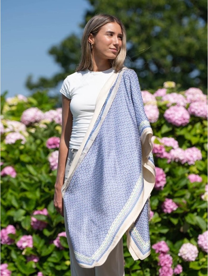 Double silk foulard ATU377CDA