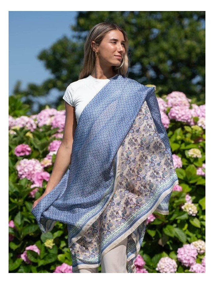 Silk foulard ATU377C
