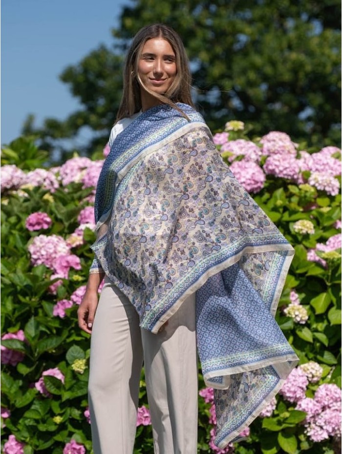 Silk foulard ATU377C