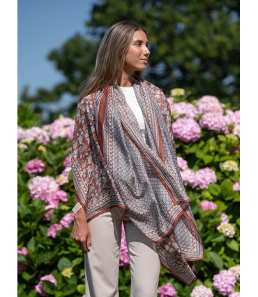 Foulard en soie ATU377C