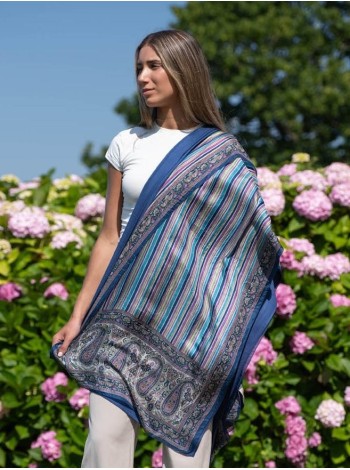 Foulard double en soie ATU376CDA