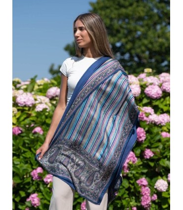 Fular de seda doble ATU376CDA