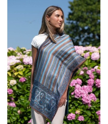 Foulard double en soie ATU376CDA