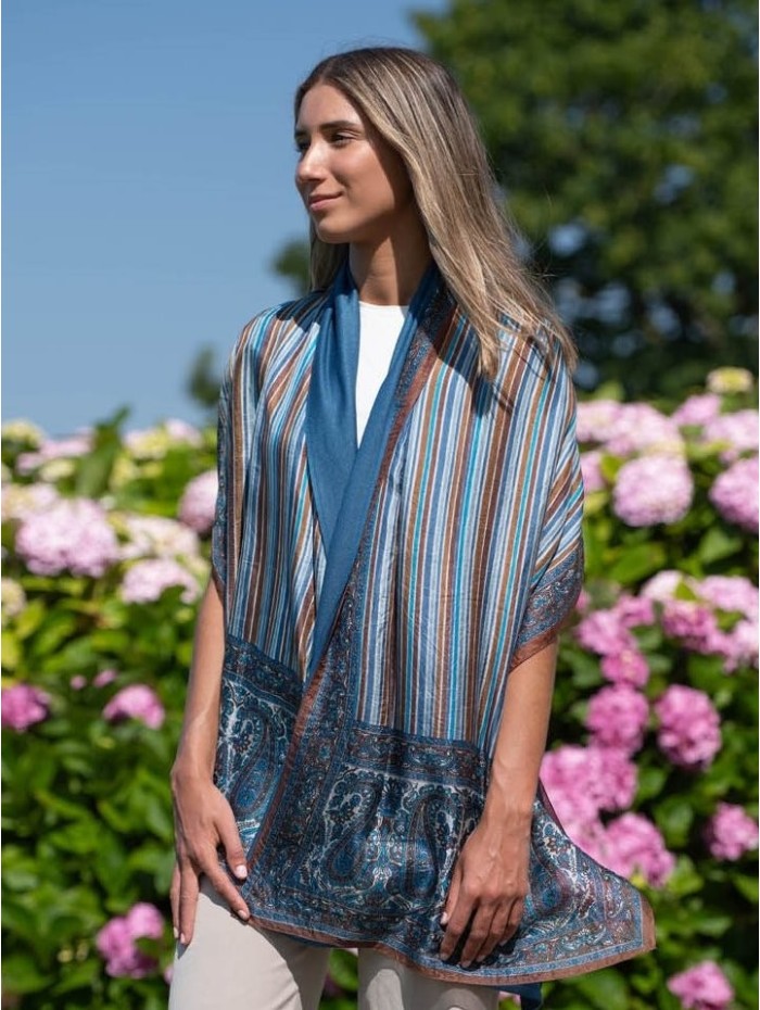 Double silk foulard ATU376CDA