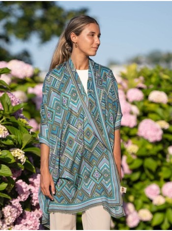 Wool and silk scarf ASW03F