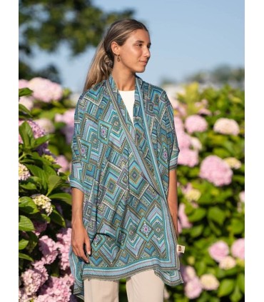 Wool and silk scarf ASW03F