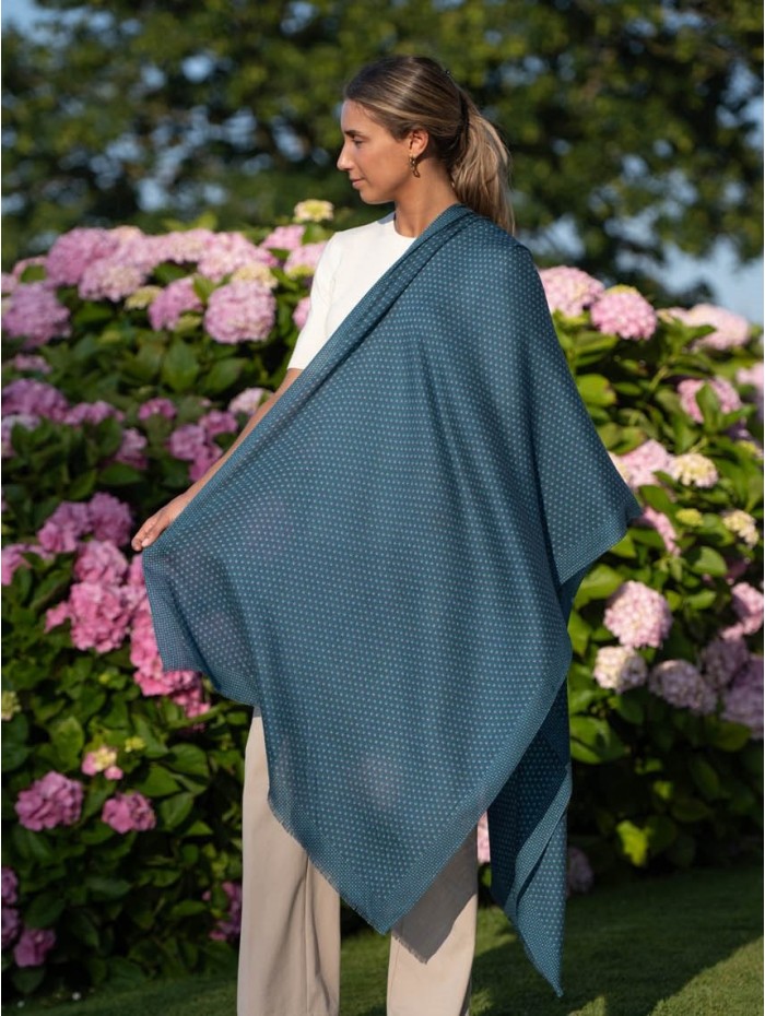 Wool and silk scarf ASW17F