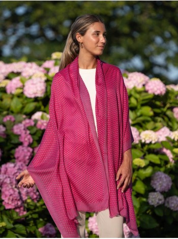 Wool and silk scarf ASW17F