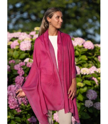 Wool and silk scarf ASW17F